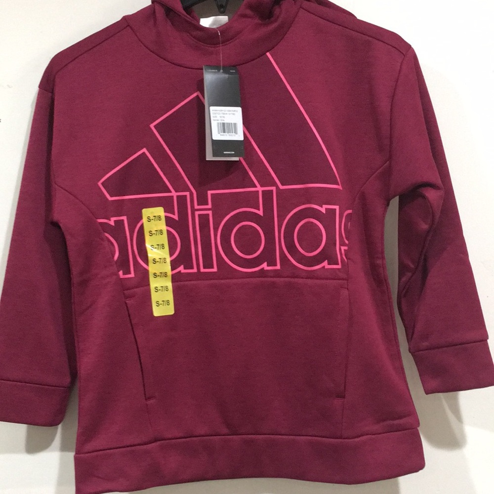 - Adidas Hoodies S(purple) jacket for Girls
